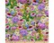 Hummingbird Butterfly Garden Cotton Fabric | By the Yard | Sewing and Crafting | 44 inches wide